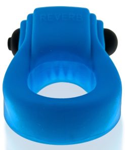 Hunkyjunk Revring Cockring With Bullet Vibrator Teal Ice