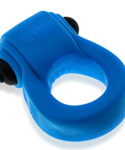 Hunkyjunk Revring Cockring With Bullet Vibrator Teal Ice