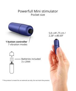 Love To Love Waouhhh Bullet Vibrator Midnight Indigo