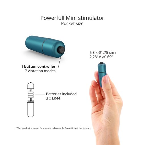 Love To Love Waouhhh Bullet Vibrator Teal Me - Image 3