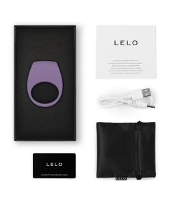 Lelo Tor 3 Vibrating Cockring Violet Dust