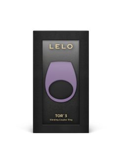 Lelo Tor 3 Vibrating Cockring Violet Dust