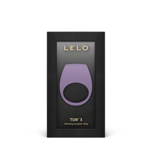 Lelo Tor 3 Vibrating Cockring Violet Dust - Image 3