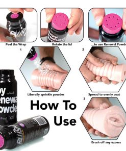 Blush Sensafeel Toy Renewal Powder 3.4 Oz.