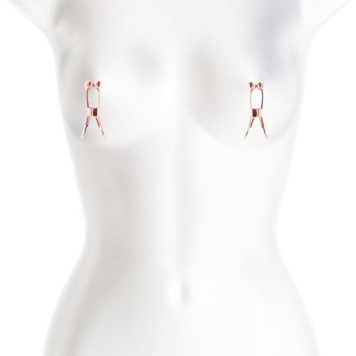 Bound Nipple Clamps C1 Rose Gold - Image 3