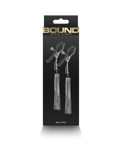 Bound Nipple Clamps D2 Gunmetal