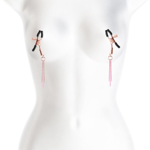 Bound Nipple Clamps D3 Rose Gold - Image 3
