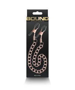 Bound Nipple Clamps Dc2 Rose Gold