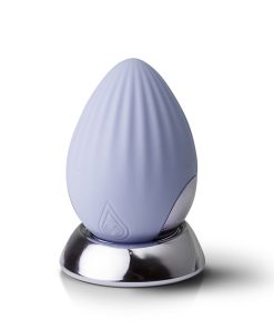 Niya 4 Rechargeable Silicone Palm Held Massager Cornflower