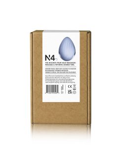 Niya 4 Rechargeable Silicone Palm Held Massager Cornflower
