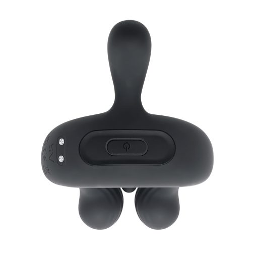 Playboy Triple Play Vibrating Cockring With Stimulator Black - Image 4