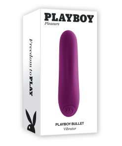 Playboy Bullet Rechargeable Silicone Vibrator Wild Aster