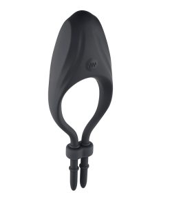Zero Tolerance Perfect Fit Rechargeable Vibrating Silicone Lasso Cockring Black