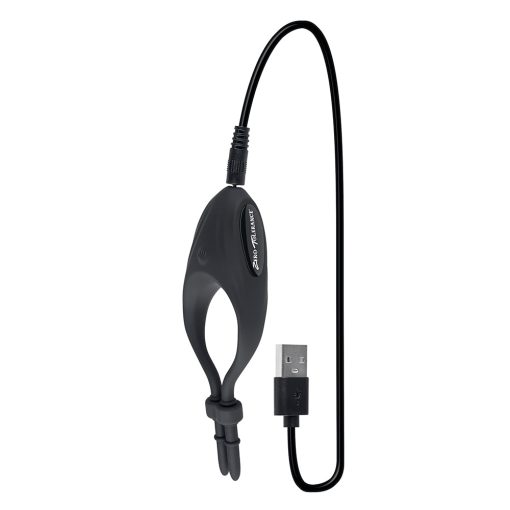 Zero Tolerance Perfect Fit Rechargeable Vibrating Silicone Lasso Cockring Black - Image 6