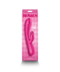 Royals Divine Warming Rabbit Vibrator Metallic Pink