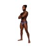 Male Power Sheer Prints Sheer Thong Spatter L/Xl