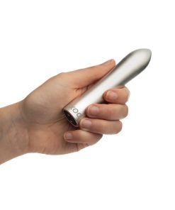 Doxy Bullet Rechargeable Vibrator Silver