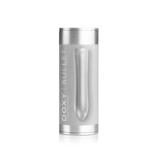 Doxy Bullet Rechargeable Vibrator Silver - Image 7