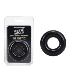 Rock Solid The Donut 3X Cock Ring Black