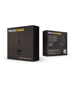 Nexus Forge Adjustable Vibrating Cock Ring Black