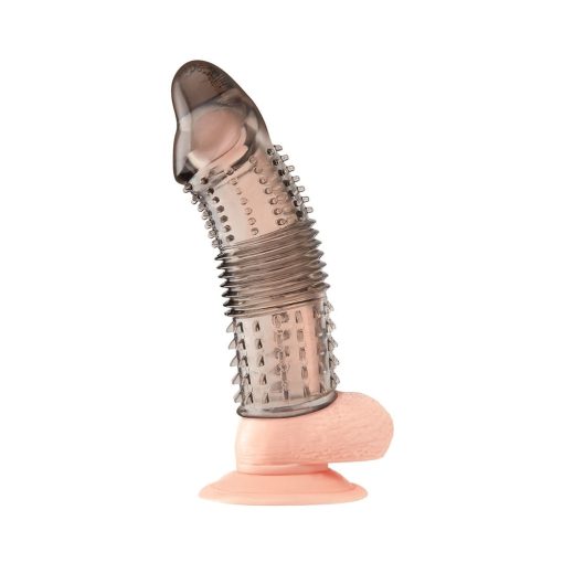 Blue Line 6.5 In. Triple Sensation Penis Enhancing Sleeve Extension - Image 2