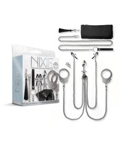 Nixie Metal Bondage 8-Piece Kit Silver