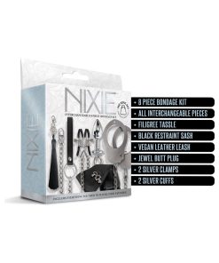 Nixie Metal Bondage 8-Piece Kit Silver