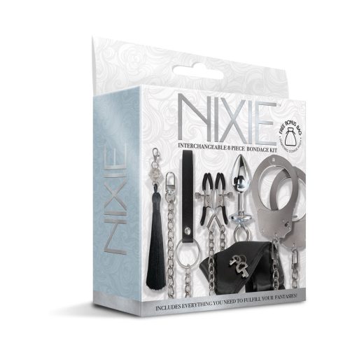 Nixie Metal Bondage 8-Piece Kit Silver - Image 11