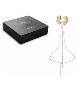 Bijoux Indiscrets Desir Metallique Mesh Collar Gold