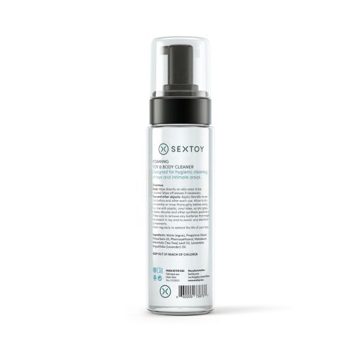 Sextoy Foaming Cleaner – Body Safe Toy Cleaner for Sensitive Skin 7.5 oz - Image 2