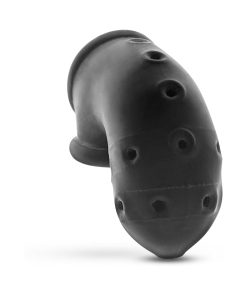 Oxballs Airlock Air-Lite Vented Chastity Black Ice