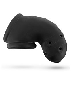 Oxballs Airlock Air-Lite Vented Chastity Black Ice