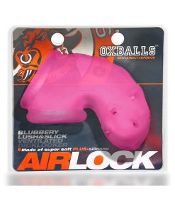 Oxballs Airlock Air-Lite Vented Chastity Pink Ice