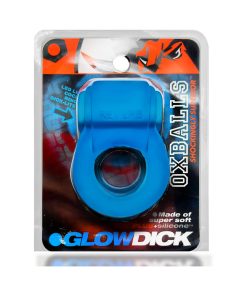 Oxballs Glowdick Cockring With Led Blue Ice