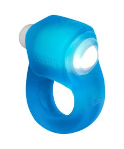 Oxballs Glowdick Cockring With Led Blue Ice