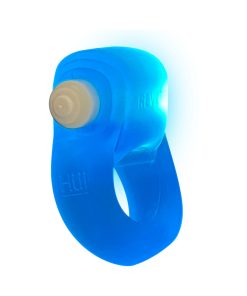 Oxballs Glowdick Cockring With Led Blue Ice