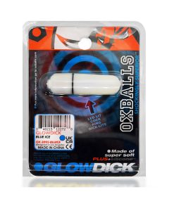 Oxballs Glowdick Cockring With Led Blue Ice