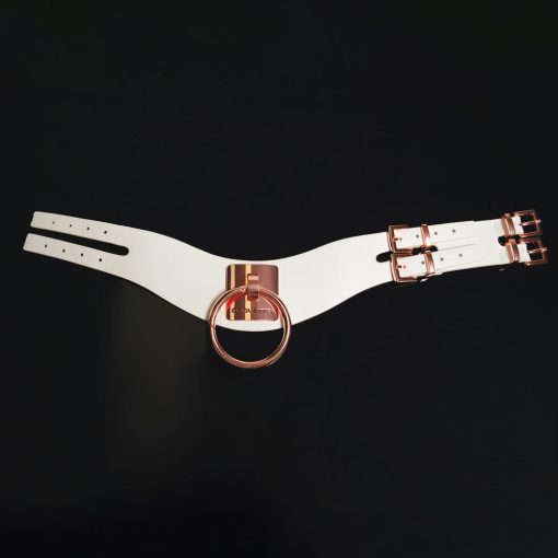 Coquette Pleasure Collection Choker White - Image 3