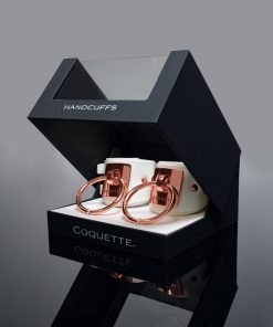 Coquette Pleasure Collection Cuffs White 13 Coquette Pleasure Collection Cuffs White