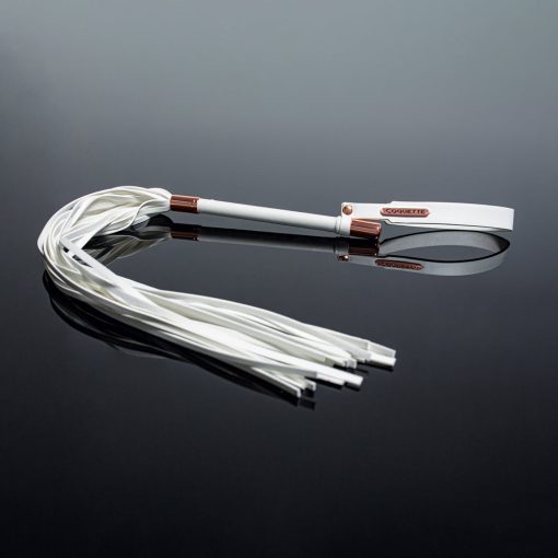 Coquette Pleasure Collection Whip White - Image 2