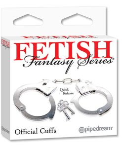 Fetish Fantasy Series Official Handcuffs Silver