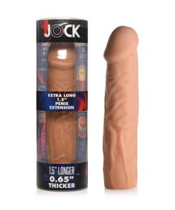 Jock Extra Long Penis Extension Sleeve 1.5 In. Medium