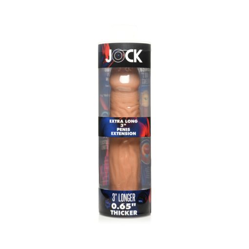 Jock Extra Long Penis Extension Sleeve 3 In. Medium - Image 7