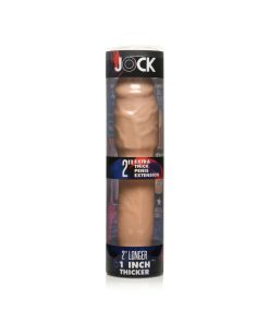 Jock Extra Thick Penis Extension Sleeve 2 In. Light