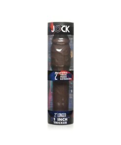 Jock Extra Thick Penis Extension Sleeve 2 In. Dark