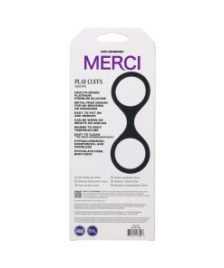 Merci Play Cuffs Black