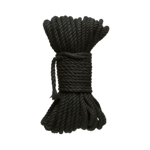 Merci Bind & Tie 6Mm Hemp Bondage Rope 50 Ft. Black - Image 2