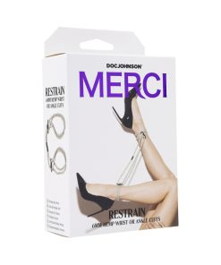 Merci Restrain 6Mm Hemp Wrist Or Ankle Cuffs Natural