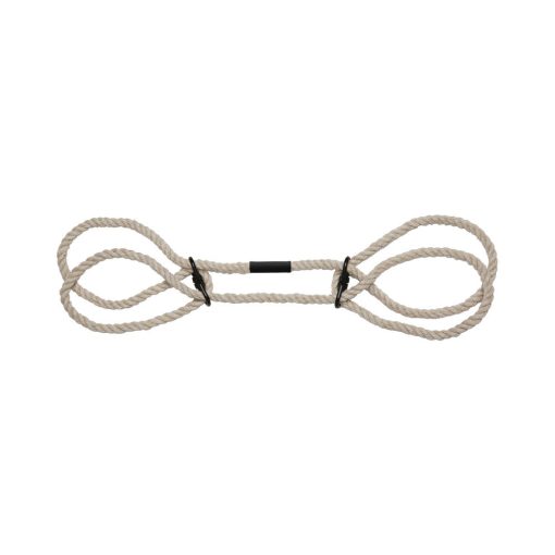 Merci Restrain 6Mm Hemp Wrist Or Ankle Cuffs Natural - Image 4