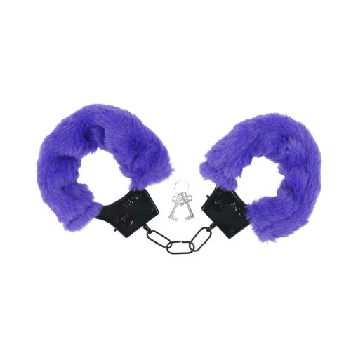 Merci Fluff Cuffs Violet - Image 4